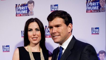 Bret Baier with his wife Amy Baier.
